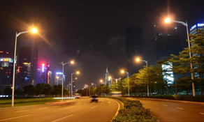 光在城市道路景观照明中的应用