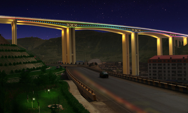 桥梁夜景照明工程